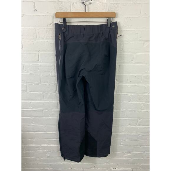 Patagonia Women's Straight Leg Snow Pants High-Rise Flat Front Blue Size 8 - Picture 2 of 4